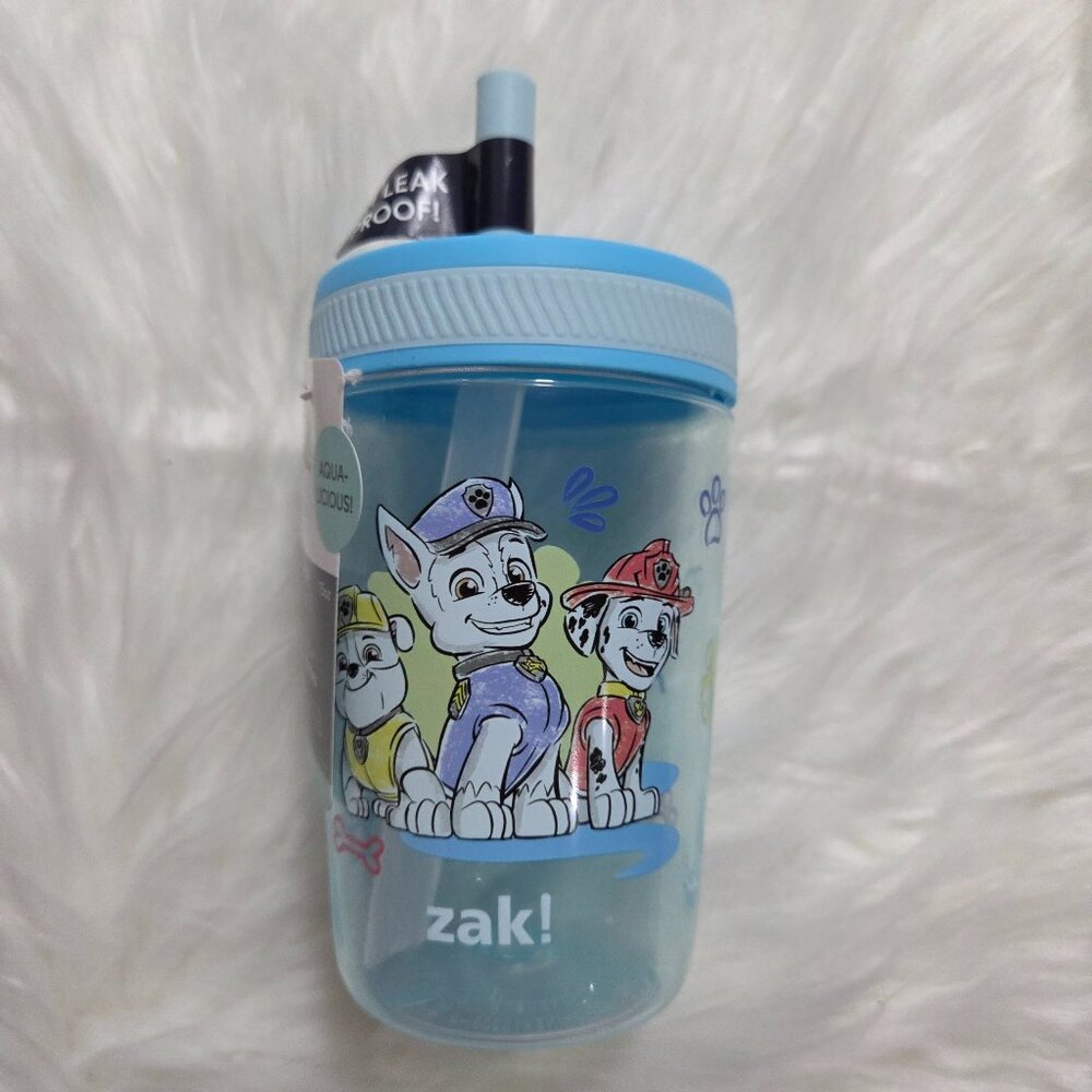 Zak! Paw Patrol Cup with Straw